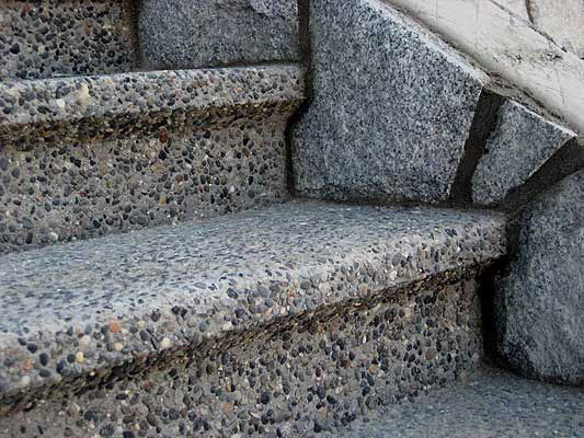 Exposed Aggregate Finish Concrete