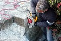 Stamped Concrete Driveway in Burnaby, BC, Canada