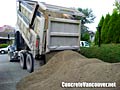 Supplying of road muclh gravel for base in Ladner / Tsawwassen, BC, Canada