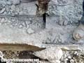 Jack hammering concrete steps in Whistler, BC,  Canada