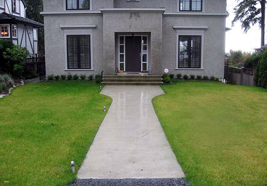 Diamond Cut Smooth Finish Concrete