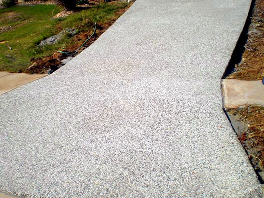 Exposed Aggregate Finish Concrete