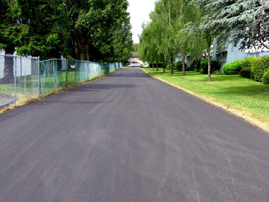 Vancouver Asphalt Townhouse Roadway